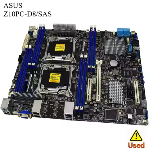 ASUS Z10PC-D8/SAS Server Motherboard Intel C612 LGA 2011-3 DDR4 512GB USB 3.1 Gen1 10×SATA III suppo