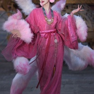 Nine-Tailed Fox Daji Costume Warring States Robe Hanfu Female Super Fairy Tail Photography Studio An