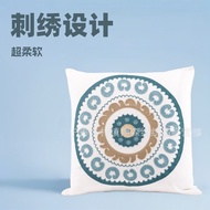 langsir sliding door kain langsir langsir murah Modern Geometric Unique Embroidered Pillowcase Facto