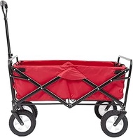 Shopping Cart Outdoor Shopping Cart Folding Shopping Trolley Luggage Cart On Wheels for Shopping, Groceries, Laundry Grocery Cart Grocery Cart (Red) vision