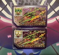 Pokémon Gaole Rush 3 第11彈 寶可夢 加傲樂 5星 英文版 貼紙版 正版 Mega Rayquaza 超級 烈空坐 遊戲 卡 (烈空座 Double Rush R3 disk 冒