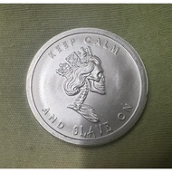 Silver Bullet Silver Shield SBSS 2013 Slave Queen 1 oz .999 Silver Medallion Round 1oz