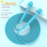 ZILUOLAN Skipping Rope, Fitness Equipment Wear Resistant Jump Rope, Antiskid PVC Anti Shaking Soft Bead Bamboo Jump Rope