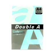 กระดาษการ์ดสี A4 120แกรม ฟ้า(แ Double A