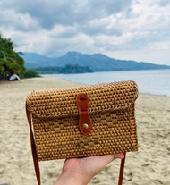 JEZLAR COLLECTION CLASSIC RATTAN BAG Hand Woven Rattan Bag | MARLBORO RATTAN BAG