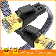 Ethernet Cable STTP 40Gbps Cat 8 RJ45 Network Lan Patch Cord for Router RJ 45 Ethernet Cable