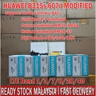✎☇Huawei B310 4G Router B310AS-852 B310s22 B315 OVPN Modified Unlimited Hotspot Tethering