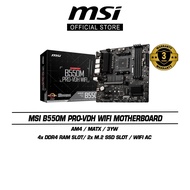 MSI B550M Pro-VDH WiFi Motherboard AM4/M-ATX
