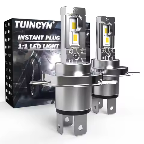 2x 16000LM 9003 H4 LED Hi/Lo Beam Bulb Fanless Headlight 12V for VW BMW Audi Toyota Renault Chevrole