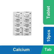 Caltrate Advance Silver 10pcs l Cholecalciferol Vitamin D3 + Calcium