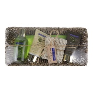 Simple Indulgence Straw Tray Bath Set Collection