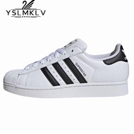 SUPERSTAR II (IH8659) Fashionable and Versatile Thin soled Comfortable and Simple Low cut Wear resis