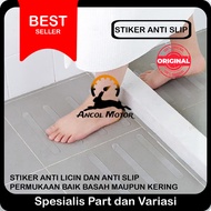 Stiker Anti Slip Bathtub Lantai Kamar Mandi Licin Kaca Keramik Tangga