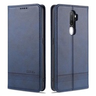 適用oppoA5(2020)插卡翻蓋手機殼磁吸帶蓋皮套錢全包防摔軟保護套