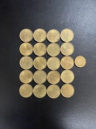 （75年20枚大壹毫）香港硬幣英女王伊利沙伯二世 1975年大一毫 Government of Hong Kong Coin Queen Elizabeth ll 1975 $0.1