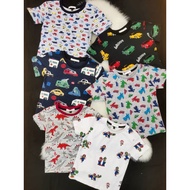 ✨Basic Tee H&M✨ Printed Premium Quality Kids Tshirt Kids Clothing Baby Boy Tshirt Tee Top 100% Cotto