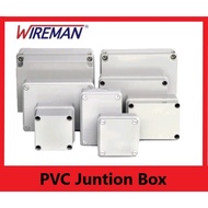 WIREMAN IP56 Weatherproof PVC Enclosure Box /Junction Box/ PVC Electrical Box /Auto-Gate /CCTV Camer