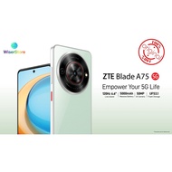 ZTE Blade A75 5G/Z2357N (4GB+128GB) 100% Original ZTE Malaysia Set (Mint Green colour)