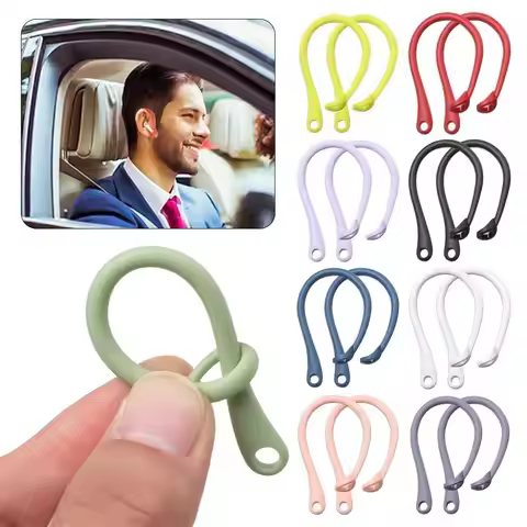 1 Pair Anti-lost Wireless Headphone Mount Silicone Ear Hook Cap Earhooks Earphone Holder Headphone A