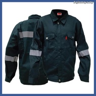 TK 100% COTTON TEBAL MEN'S SAFETY WORKING JACKET TEBAL / WORKING JACKET / BAJU KERJA TEBAL LELAKI 36
