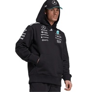 Mercedes AMG Petronas adidas F1 2025 Team Hoodie - Black