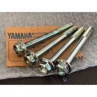 Yamaha V75 Y80 U7 E Engine Mount Nut Genuine Mounting Nuts Length 7.5 Cm 4 Pieces As Shown In The Pi