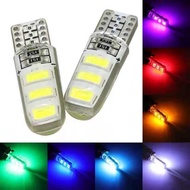 CAR T10 SILICON LED BULB 6SMD 1PCS T10 LED BULB T10 LED T10 BULB
