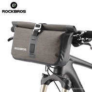 【In stock】SG Delivery ROCKBROS Bag Waterproof Reflective Front Tube Bike 5-6L Bags MTB Large Capacity Handlebar Front Frame Trunk Pannier SUYY
