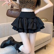 Summer Skirt with Hundred-Waist Thin High Design Elastic Short Skirt Fluffy Ballet Cake 2025 22SV