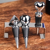 Stainless Steel Wine Bottle Stopper Champagne Bottle Stopper Preserving Sealing Wine Stopper Wine Bo