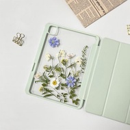 冰冷花園手工押花iPad外殼 iPad Air 11寸 13寸 iPad Pro 11寸13