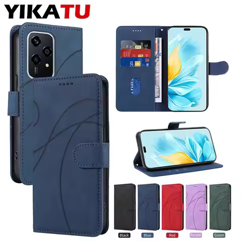 Magnetic Flip Wallet Case For Honor 400 Pro 200 Lite Leather Card Cover For Huawei Y5 Y6 Y6S Y7 Y9 P