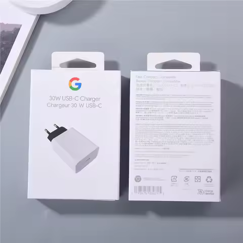 30W USB-C Charger for Google Pixel 8 7 Pro 6A PD Fast Wall Charging Adapter Compatible With USB-C De