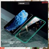 Tempered Glass Neon Realme C53 C55 -Luminos Glow In The Dark Tempered Glass Premium Quality