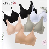 kissy Kiss Underwear Official Flagship Store Suspenders Seamless No Steel Ring Push-Up Bra Vest