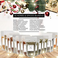 16 Pieces Herbs and Spices Bundle