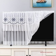 🚓Lace TV Dust Cover New2022New55Inch65Inch75Hanging LCD TV Cover Cover Cloth