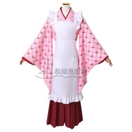 ชุดคอสเพลย์ Attack on Titan สำหรับการแสดงบนเวทีชงชา ตัวละคร Akerman ขาสามขา ปี กิโมโน พร้อมอุปกรณ์ปร