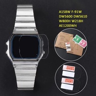 2PCS/4PCS/6PCS/20PCS HD Watch Protective Film for DW5600 DW5610 91W A158 AE1200WH W800H Watch Scratc