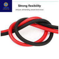Silicon Wire 4 AWG 8 AWG 10 AWG 12 AWG 13 AWG 14 AWG 18 AWG GAUGE Flexible Wire ( RED / BLACK )
