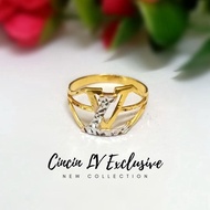 Cincin LV Exclusive | Cincin Fesyen | Cincin Tunang | Cincin Kawin | Cincin Emas | Cincin Emas 916