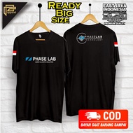 BAJU KAOS PHASE LAB AUDIO SOUND SYSTEM BAHAN ADEM