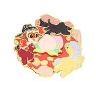 Rotating Horse Year Fridge Magnet Creative New Year Gift Spinning Heaven And Earth Big Noise in Heav