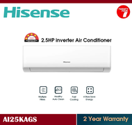 [ Delivered by Seller ] HISENSE 2.5HP Standard Inverter Air Conditioner / Aircond / Air Cond R32 空调 