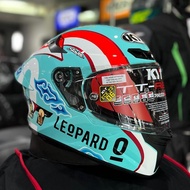 KYT TT REVO Leopard Indonesia GP ECE2206 100% Original