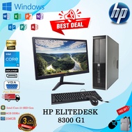 (READY STOCK) HP Compaq Elite 8300 SFF PC Intel Core i5 3rd Gen 8GB Ram 256GB SSD