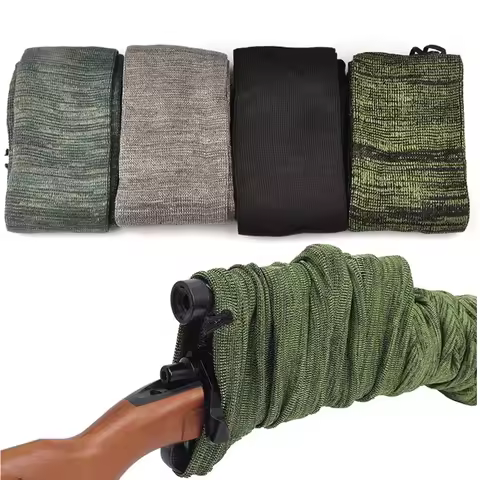 Tactical 54" 140cm Gun Sock Rifle Knit Polyester Treated Airsoft Rifle Protection Holster Cover Pist