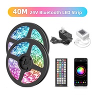 【ส่งจากกรุงเทพ】ไฟ LED Stripไฟแต่งห้อง ไฟติดห้อง ไฟ LED แบบเส้น ไฟ RGB ไฟตกแต่งห้อง การซิงโครไนซ์เพลง