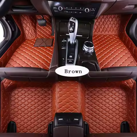 Car Floor Mat For BMW X5 G05 G18 F95 F15 E70 E53 Auto Carpet Parts