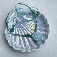 221224 Macrame 海紋石 串珠 編織 頸鍊